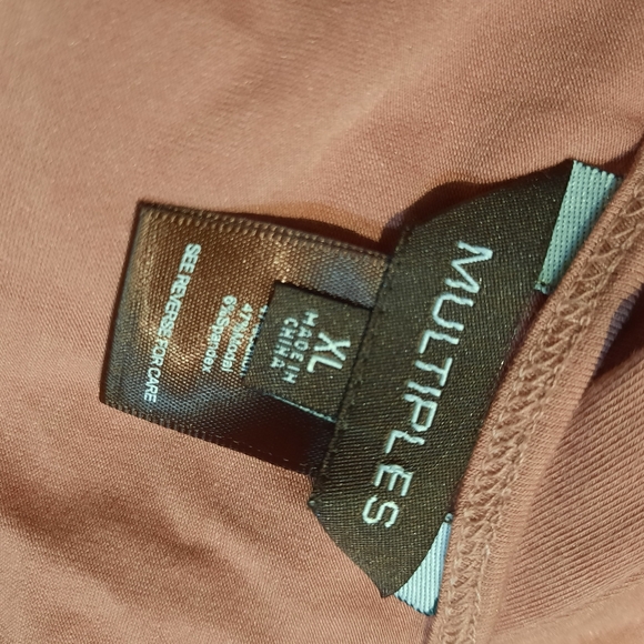 Woman's beautiful Camisole & Lace Duster set - Color: dusty rose - Size: XL - Picture 8 of 9